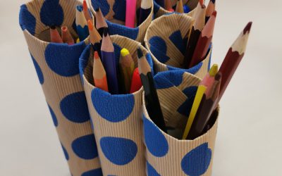 Upcycling-Kunstprojekt